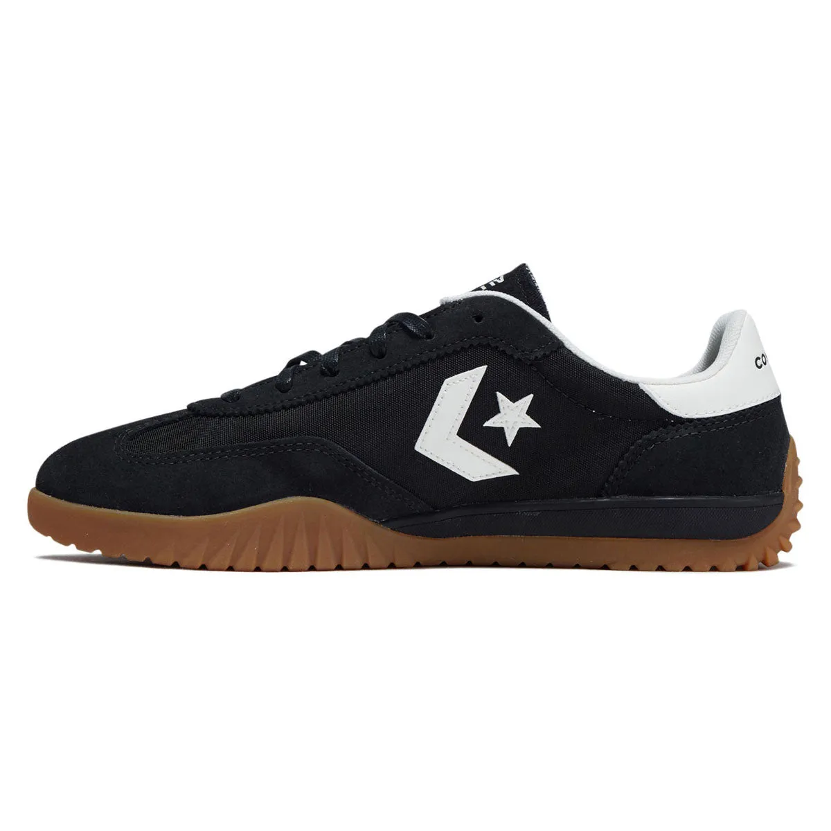 Premium Build PU Outsole Converse Run Star Trainer Shoes - Black/Egret/Honey