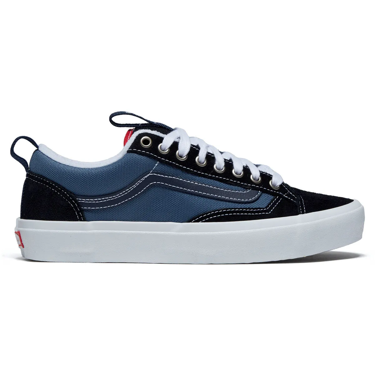 Ventilated Sides Vans Skate Old Skool 36 Shoes - Black/Stv Navy