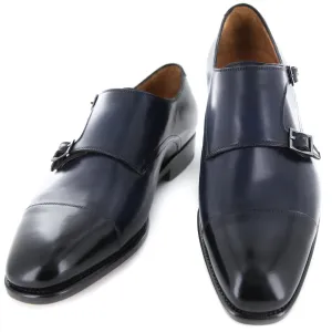 simple design Fiori Di Lusso Blue Shoes