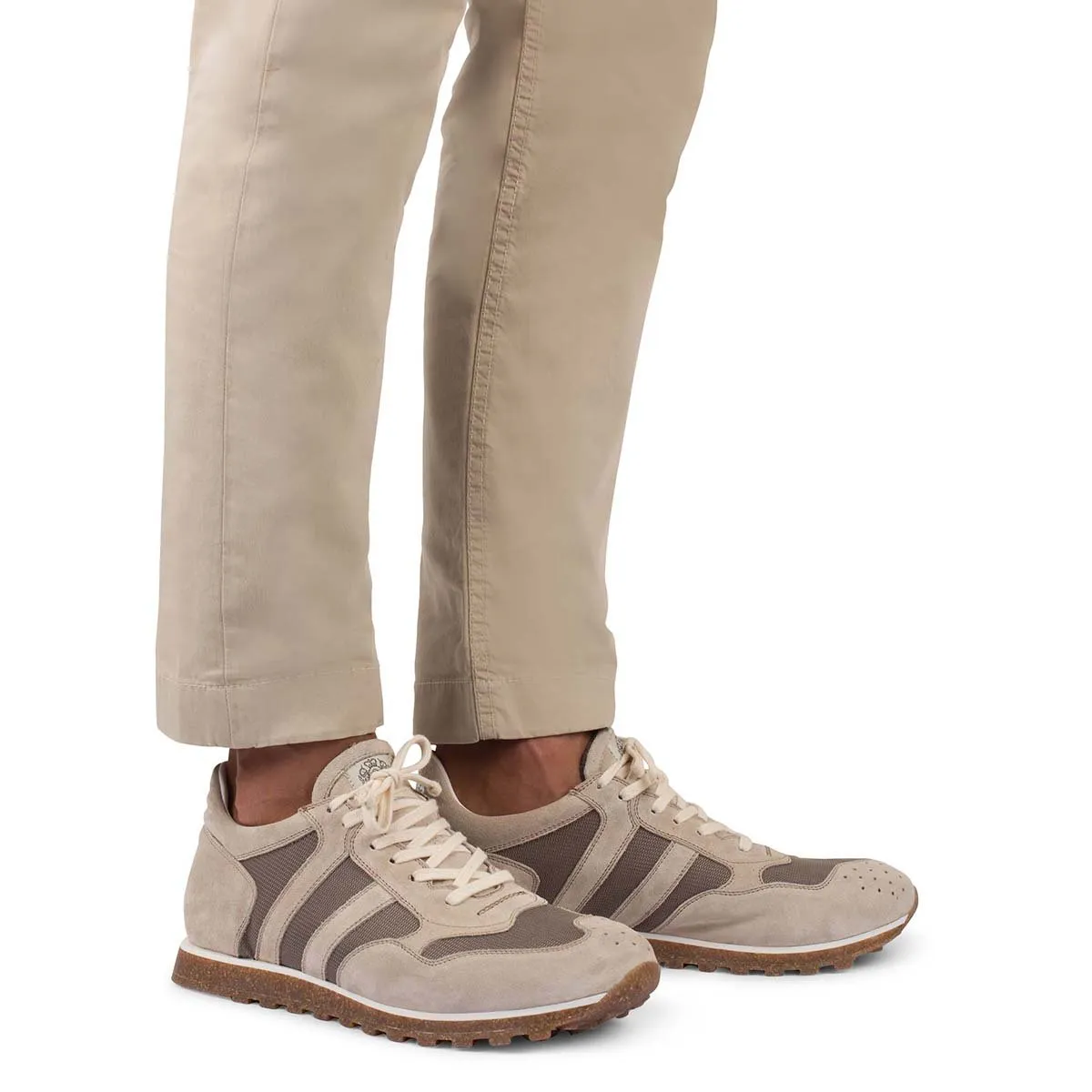 SPORT 6500<br> Light sand Sneakers Flexible Base Toe Zone