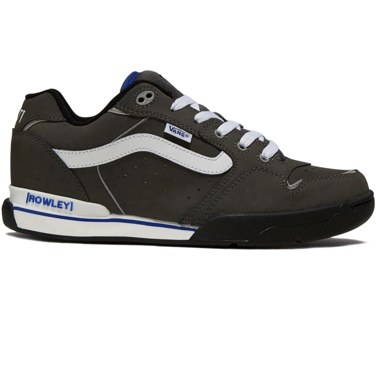 Dynamic Action Lace Comfort Vans Rowley XLT Shoes - Grey/Blue