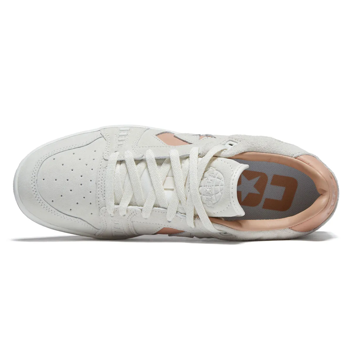 Converse AS-1 Pro Ox Shoes - Egret/Vachetta Beige/Gum Skate Gear