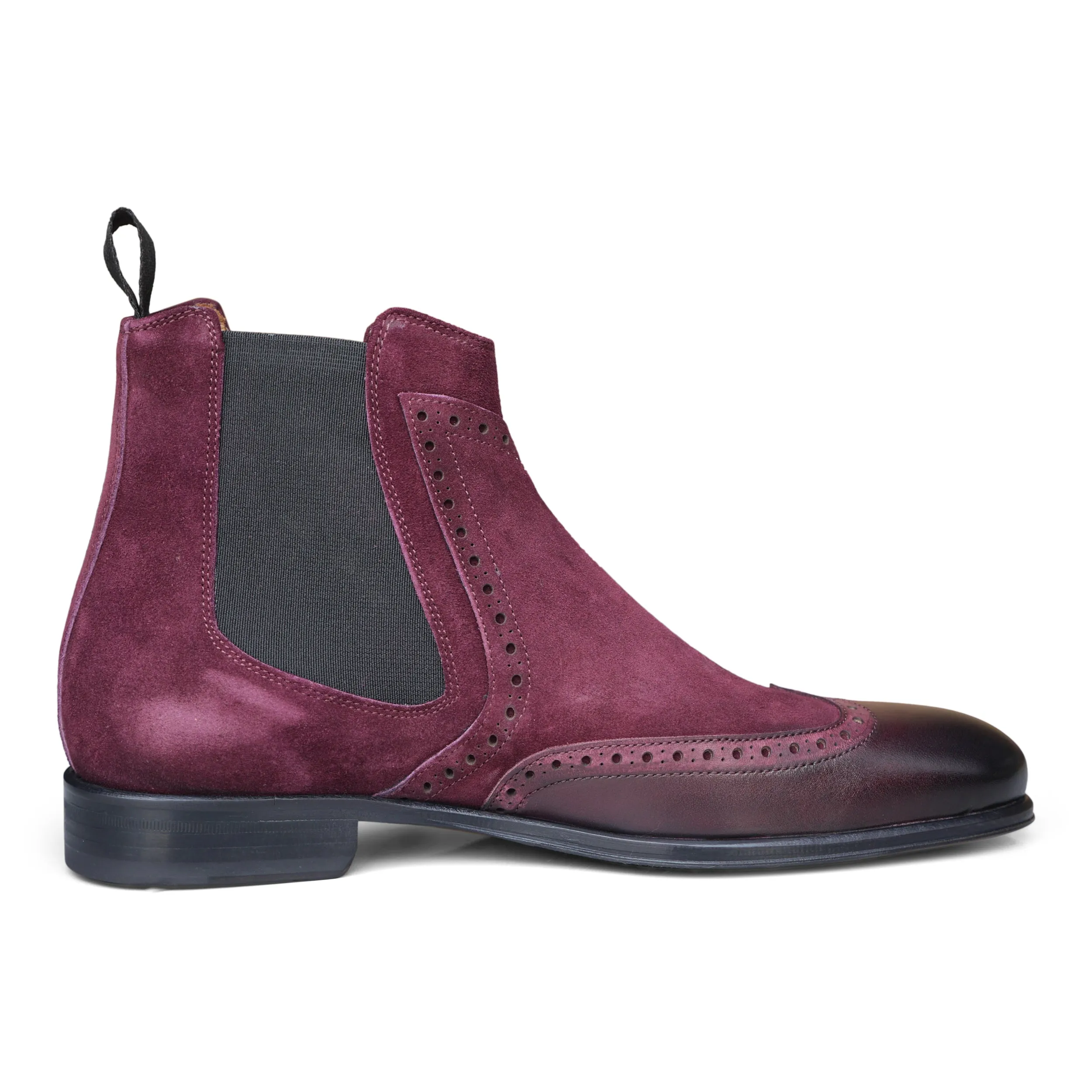 Comfortable fit 1142 - Bitols Suede Bordeaux