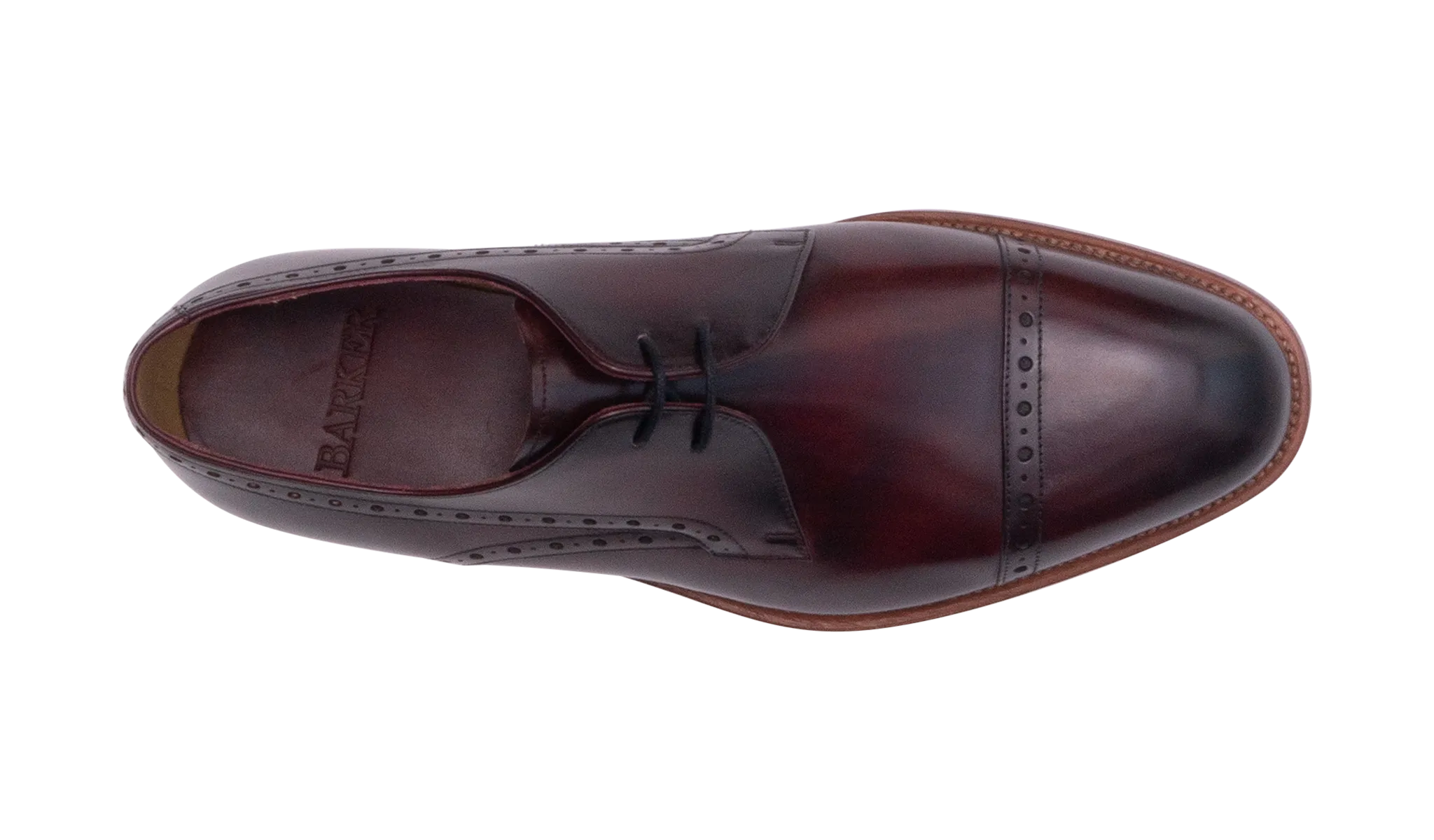 Wye - Hand Brushed Burgundy Relaxed Fit Functional Pick