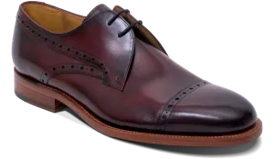 Premium Business Appeal Refined Comfort Wye - Hand Brushed Burgundy