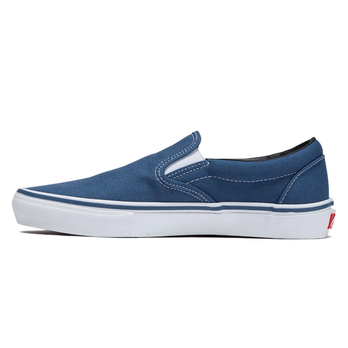 Vans Skate Slip-on Shoes - Navy Comfort footbed Jump Ready