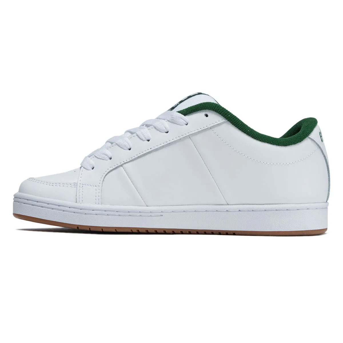 Shock Resistant Etnies Kingpin Shoes - White/Green