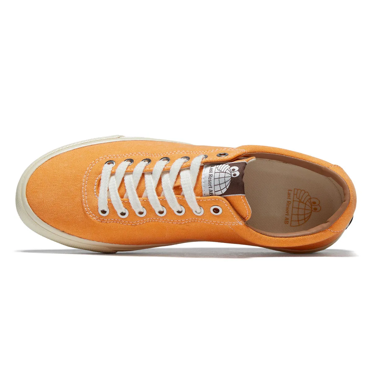 Lightweight Walk Last Resort AB VM001 Canvas Lo Shoes - Washed Sunset Orange/White