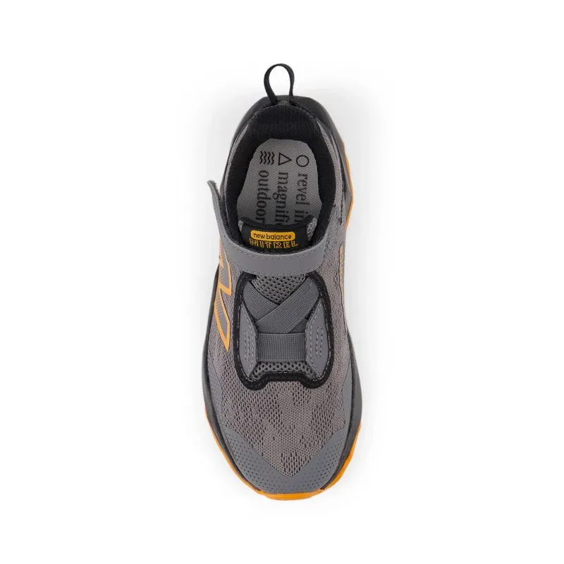 gender - specific - fit Comfortable Cushion New Balance DynaSoft Nitrel v6 PS Kids Trail Running Shoes