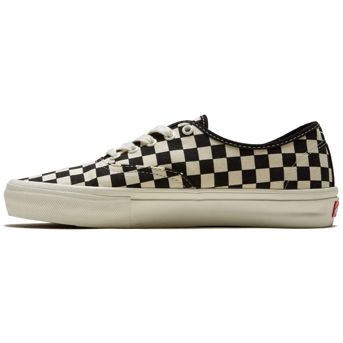 Bold Landing Modern Ride Vans Skate Authentic Shoes - Checkerboard Marshmallow