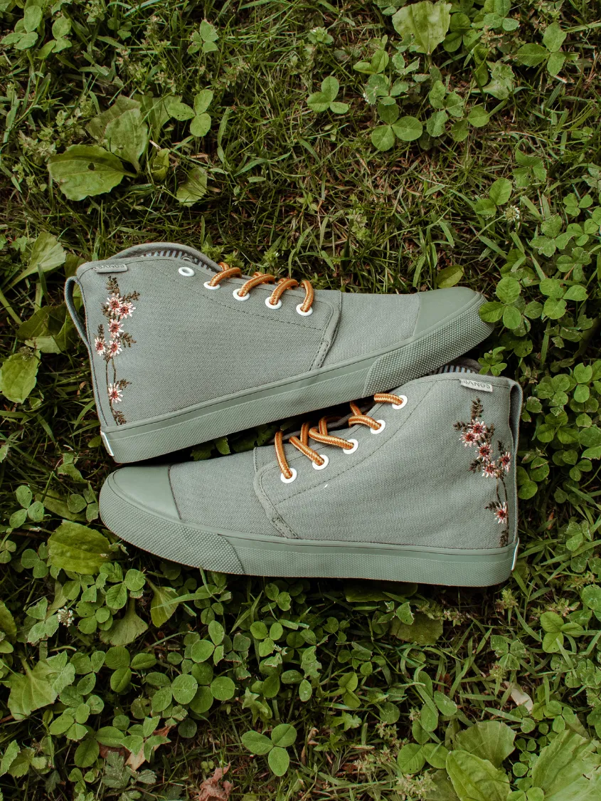 Ridge Hike Friend Meet Sage Floral High Top