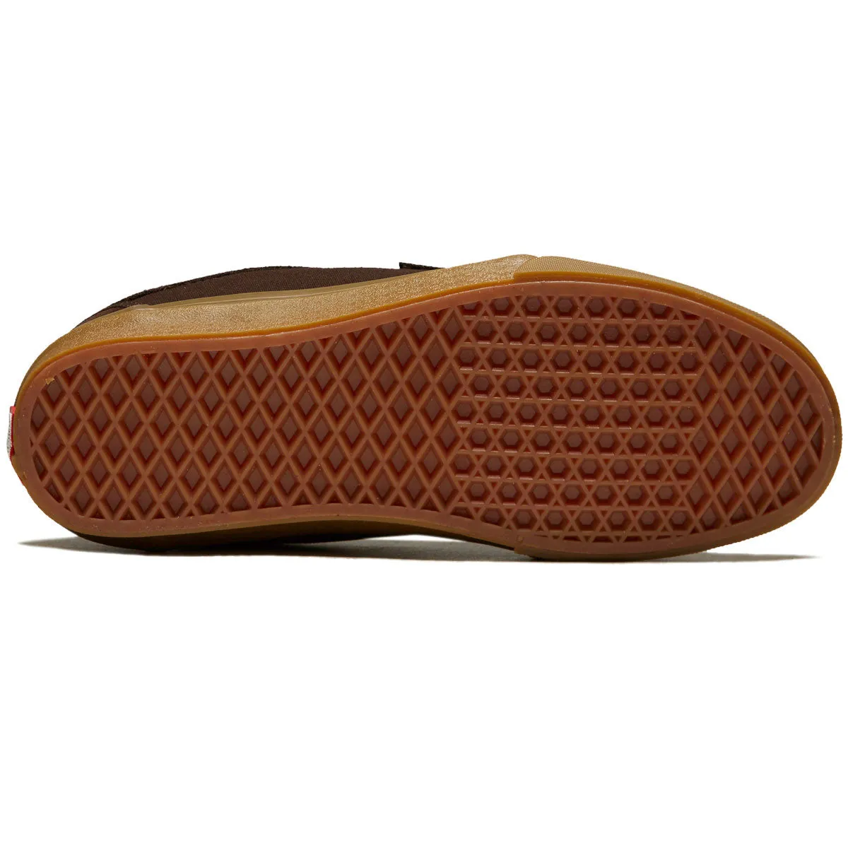 Vans Skate Chukka Low Shoes - Dark Brown/Gum Synthetic Upper Skate Gear Ready