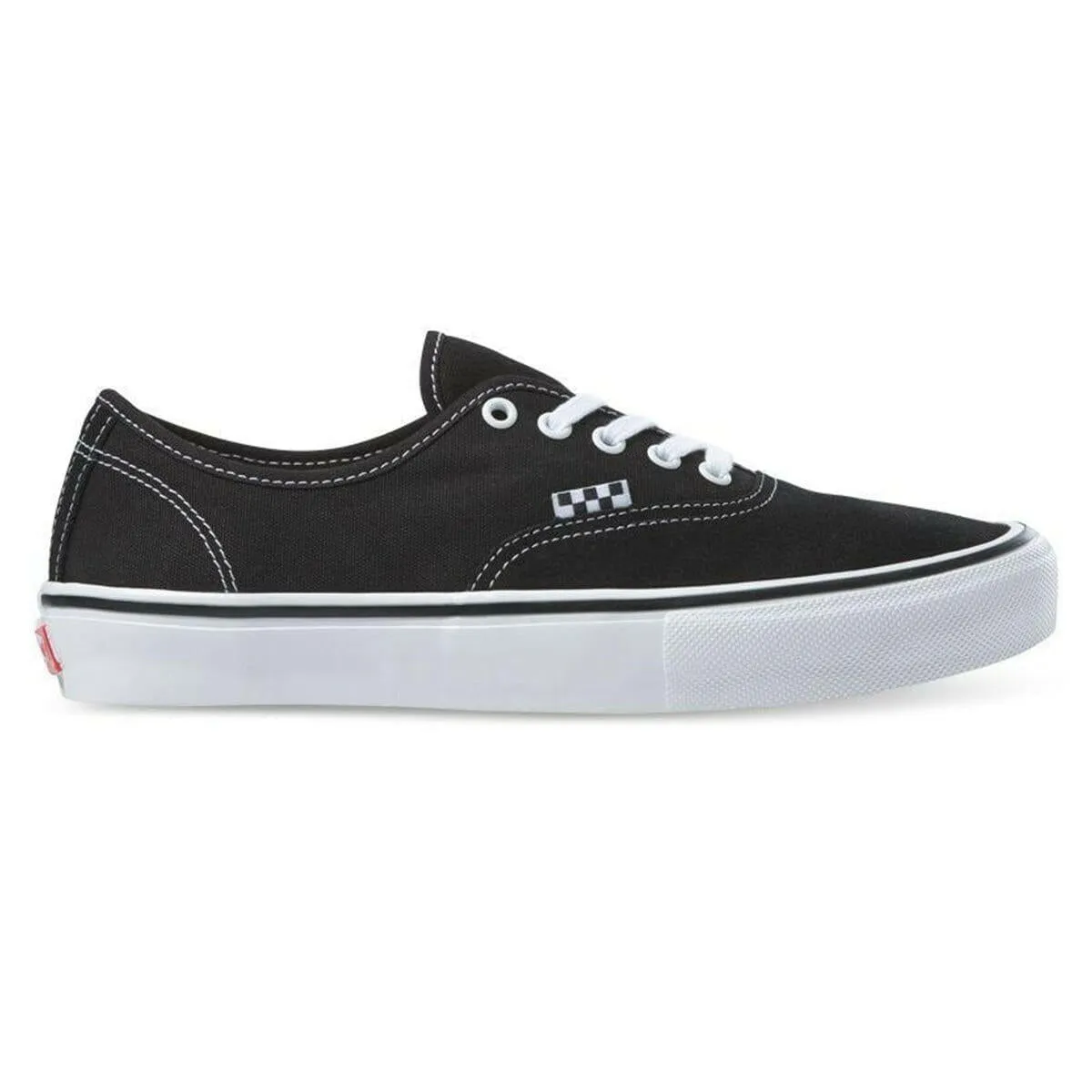 Vans - Skate Authentic Shoes Black/White Powerful Traction flex design