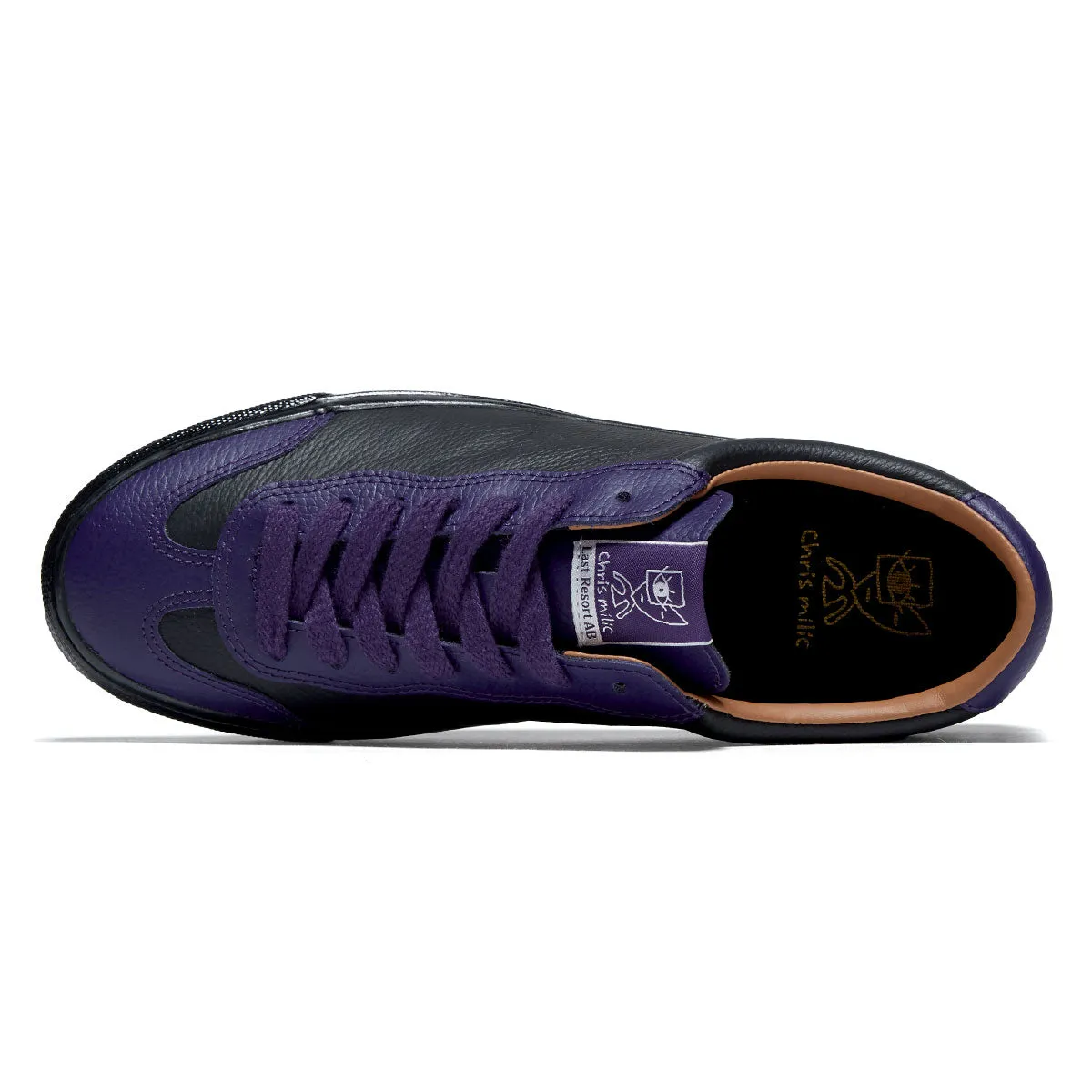 Premium Wear Last Resort AB VM004 Milic Shoes - Black Heliotrope/Black