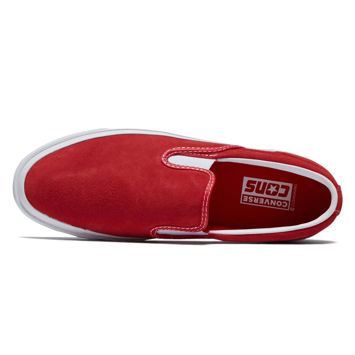 Quick Start Converse One Star Cc Slip Pro Shoes - Red/White/Gum