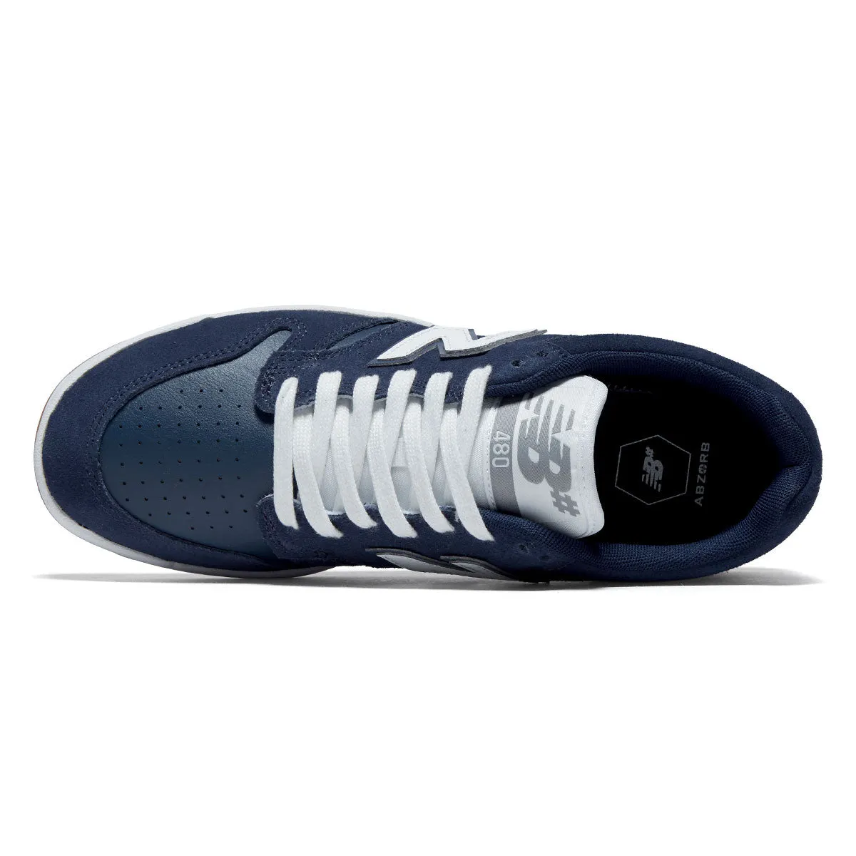 Reflective Design New Balance 480 Shoes - Navy/White