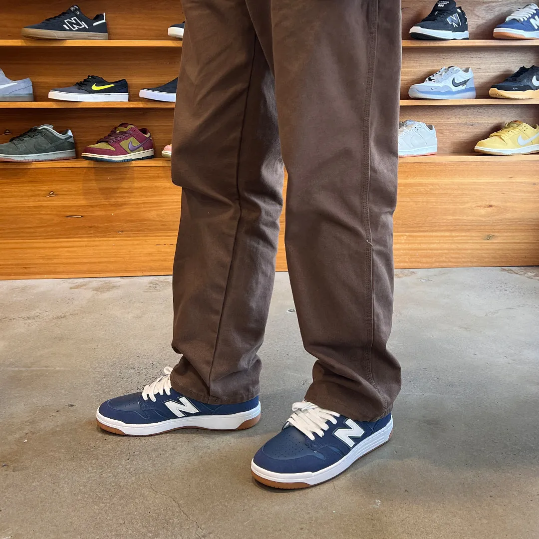Heat resistant New Balance - 480 Shoes Navy/White