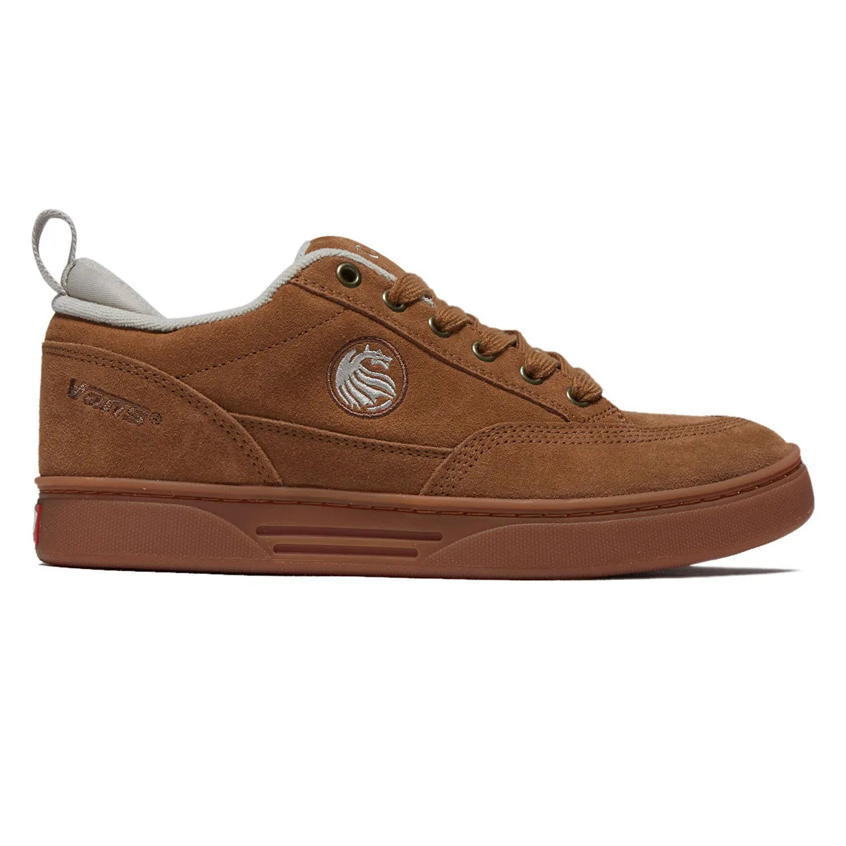 Board Ready Comfort Vans Skate Cab 4 Shoes - Brown/Gum