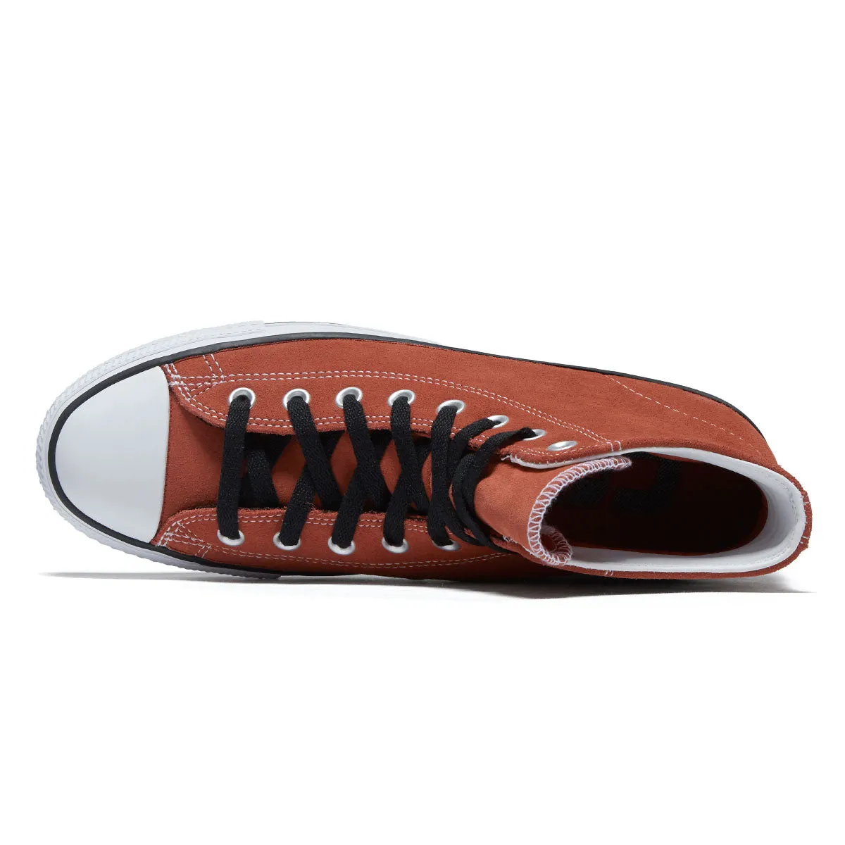 Converse Chuck Taylor All Star Pro Hi Shoes - Red Terracotta/Black/White Quick Action Ride