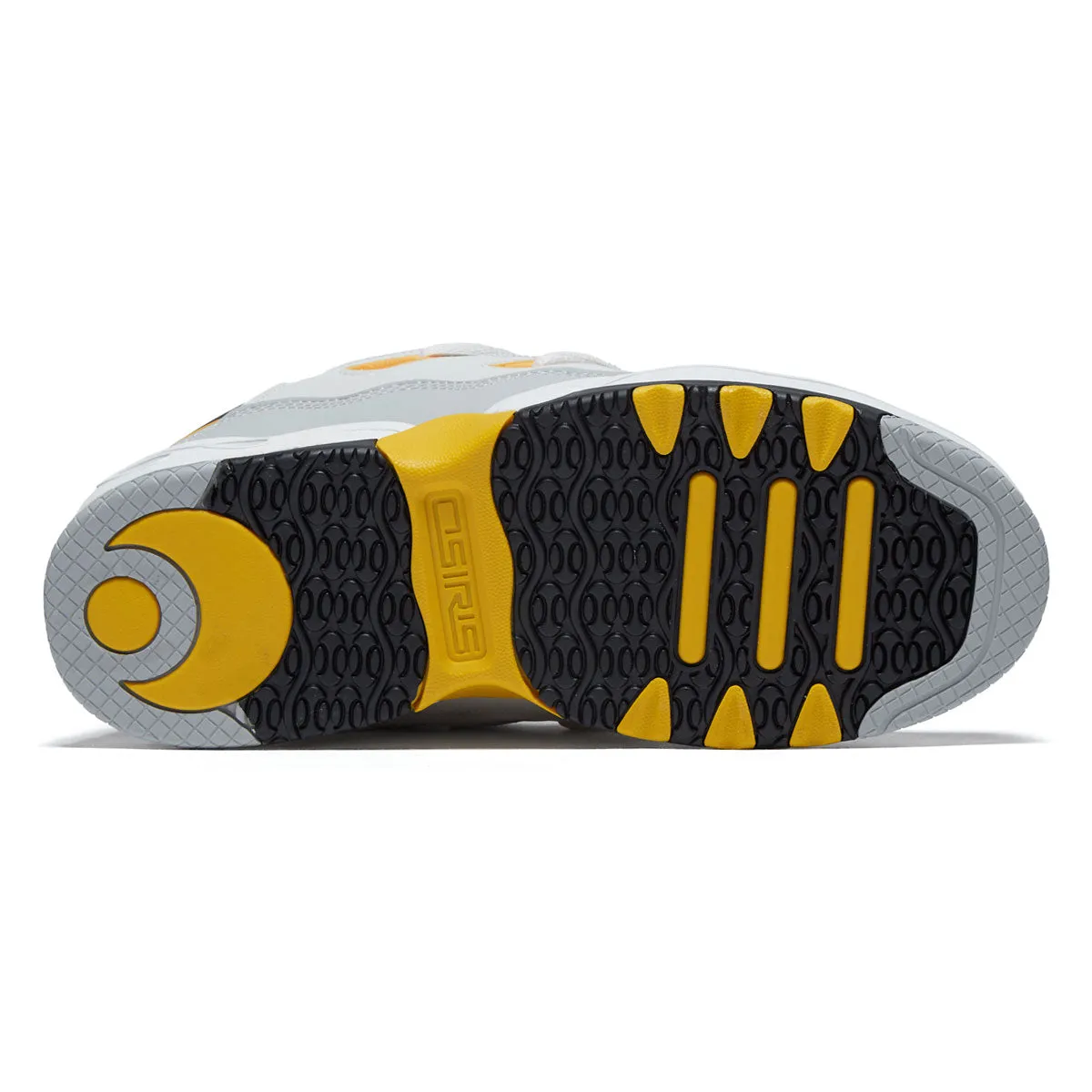 Rugged Design Travel Ready Osiris D3 OG Shoes - White/Grey/Yellow