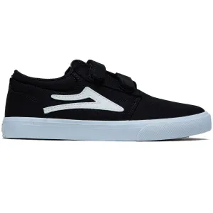 Slide Zone Daily Comfort Lakai Youth Griffin Shoes - Black Canvas