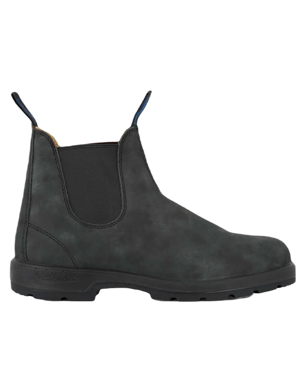 Comfy Chic Boots Blundstone 1478 Rustic Black Leather Chelsea Boots