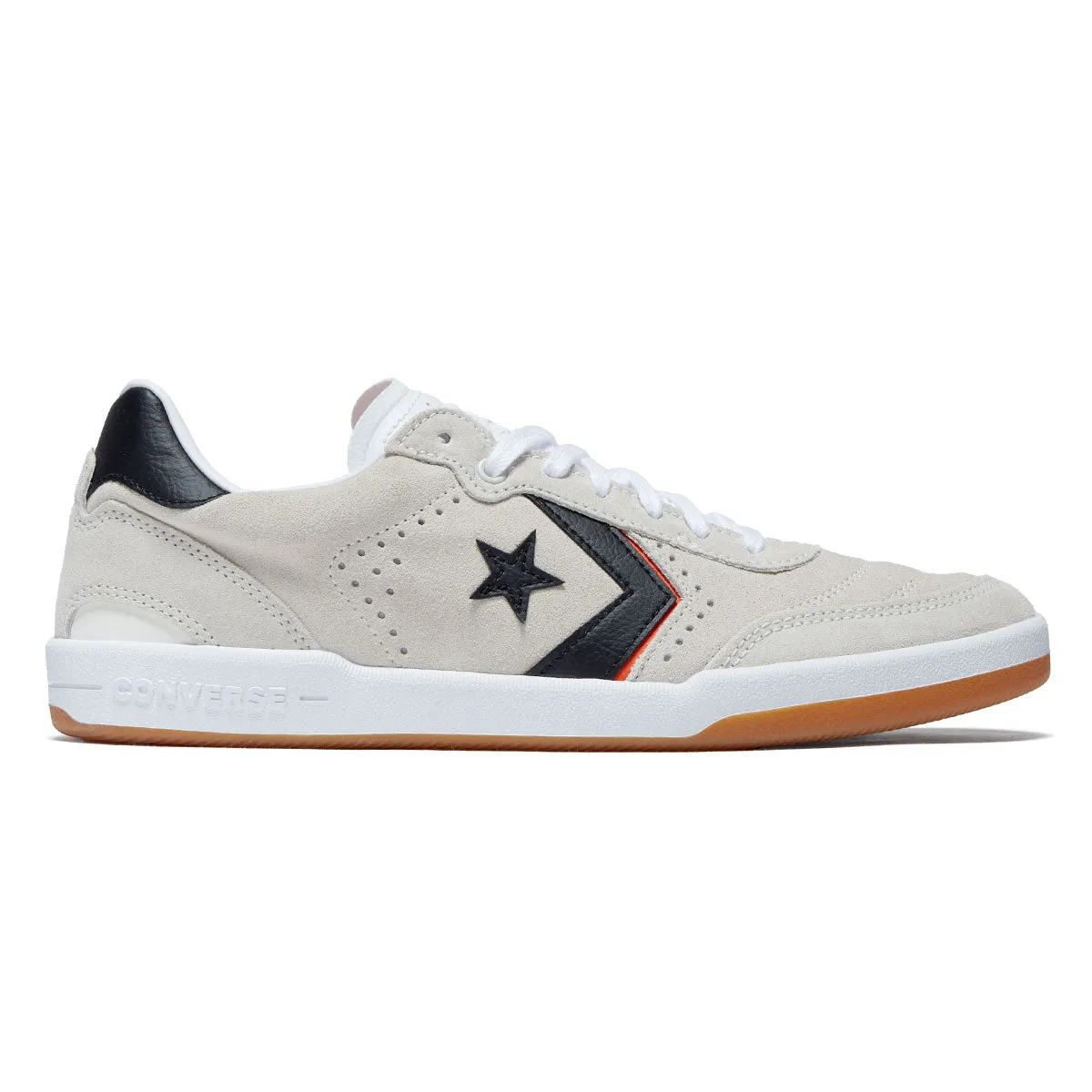 Urban Speed Street Ready Ride Converse Louie Lopez Pro 2 Shoes - Egret/White/Orange