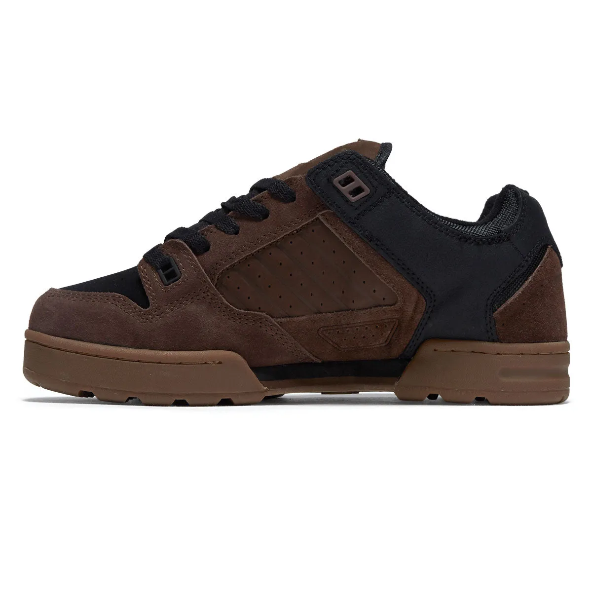 DVS Militia Snow Shoes - Brown/Black/Gum Suede Adventure Wear Skate Flex Ride