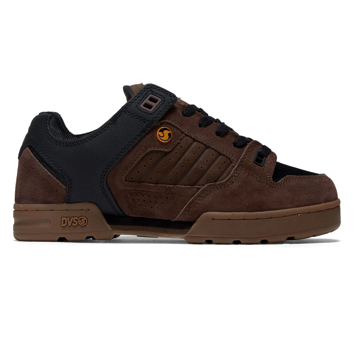 Foot alignment Loose Fit DVS Militia Snow Shoes - Brown/Black/Gum Suede