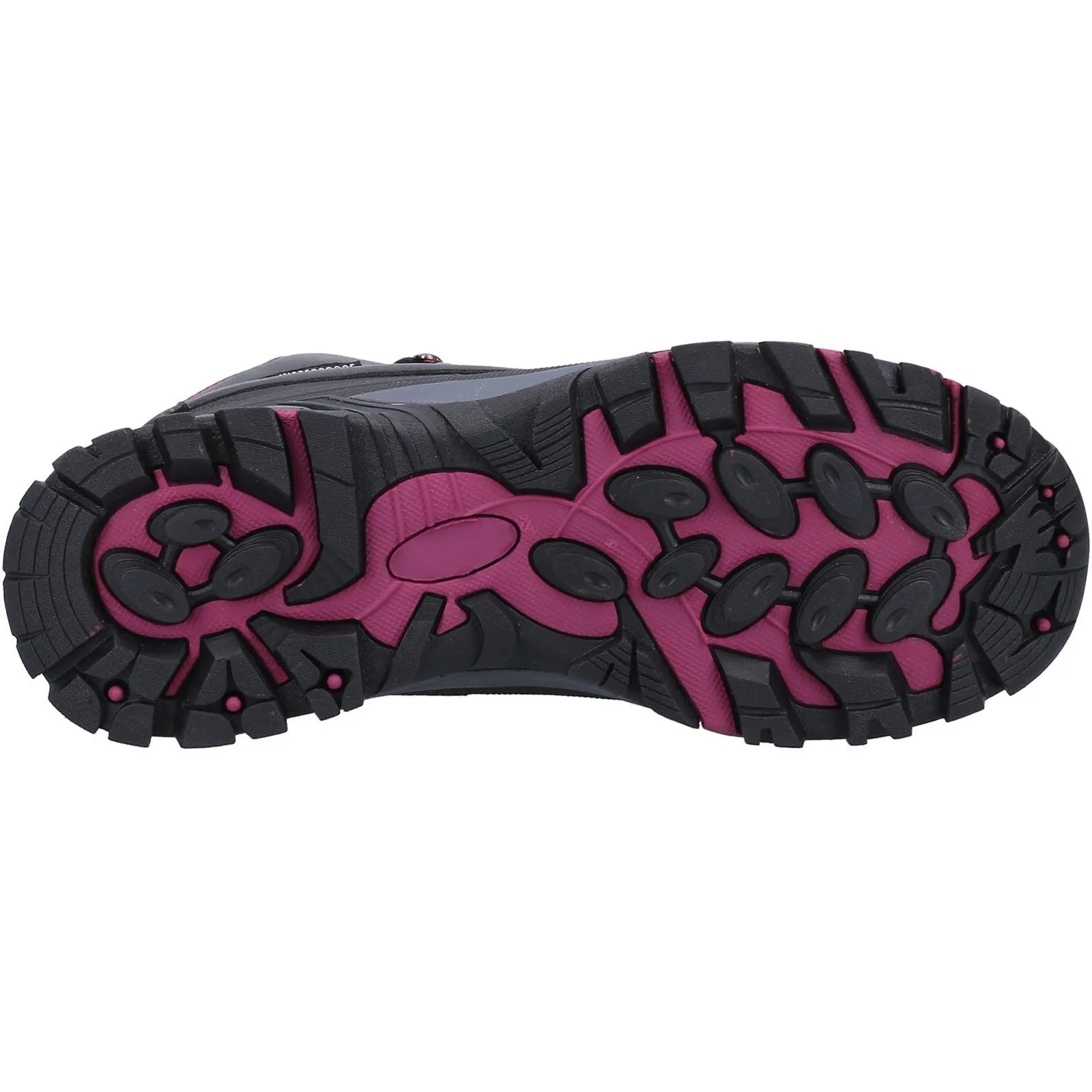 Resilient Outsole Cotswold Womens Calmsden Hiking Boots Grey/Berry