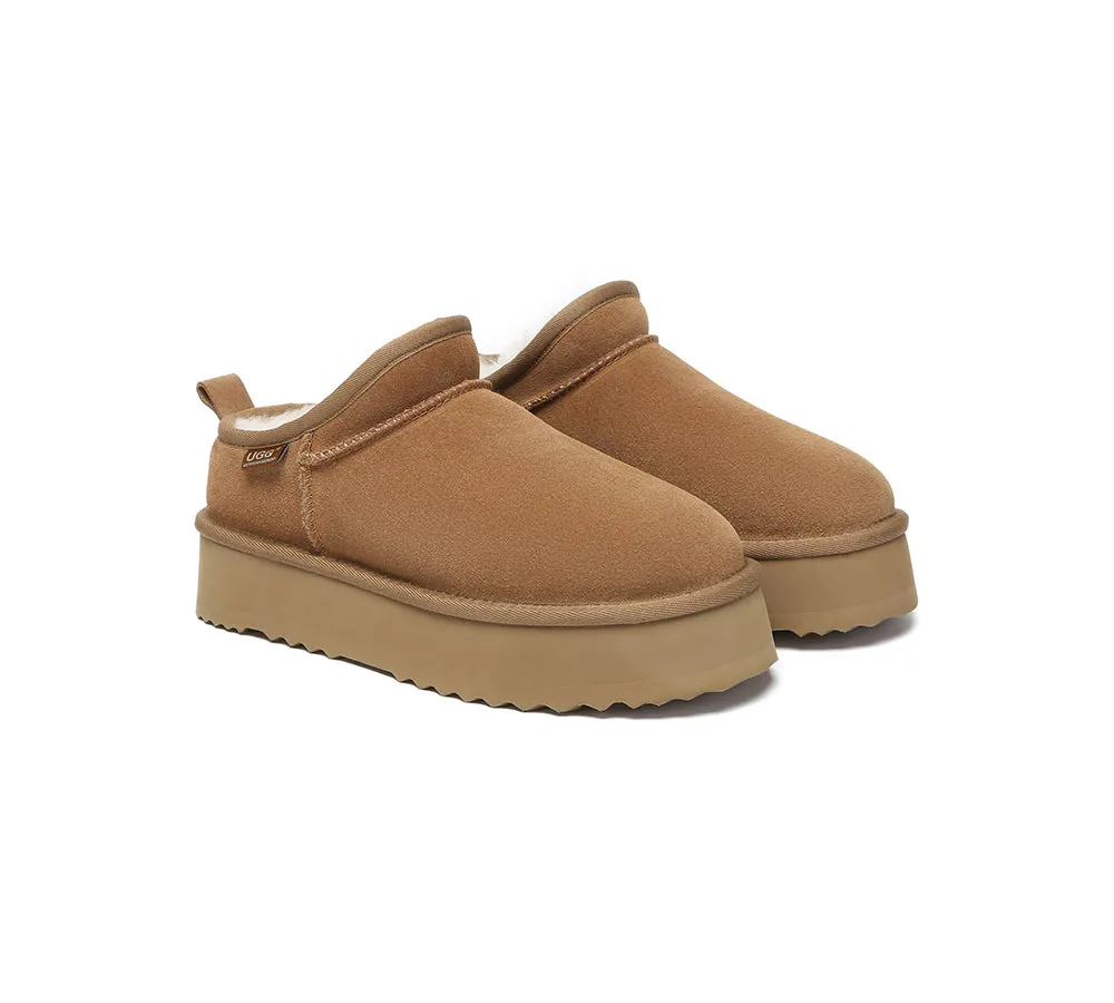 Outdoor Explorer AUSTRALIAN SHEPHERD? UGG Boots Low Cut Ankle Classic Platform Nano