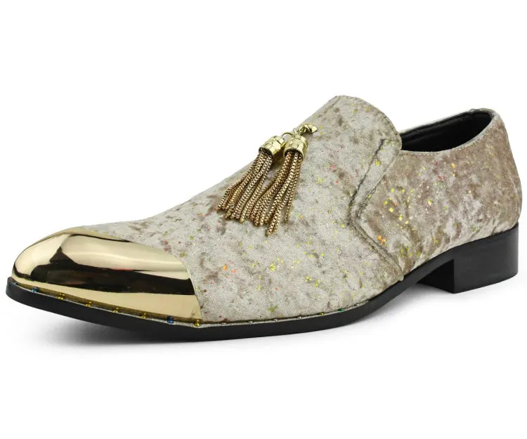 Chaz Taupe Chill Walk Shoes Slip Fit Motion