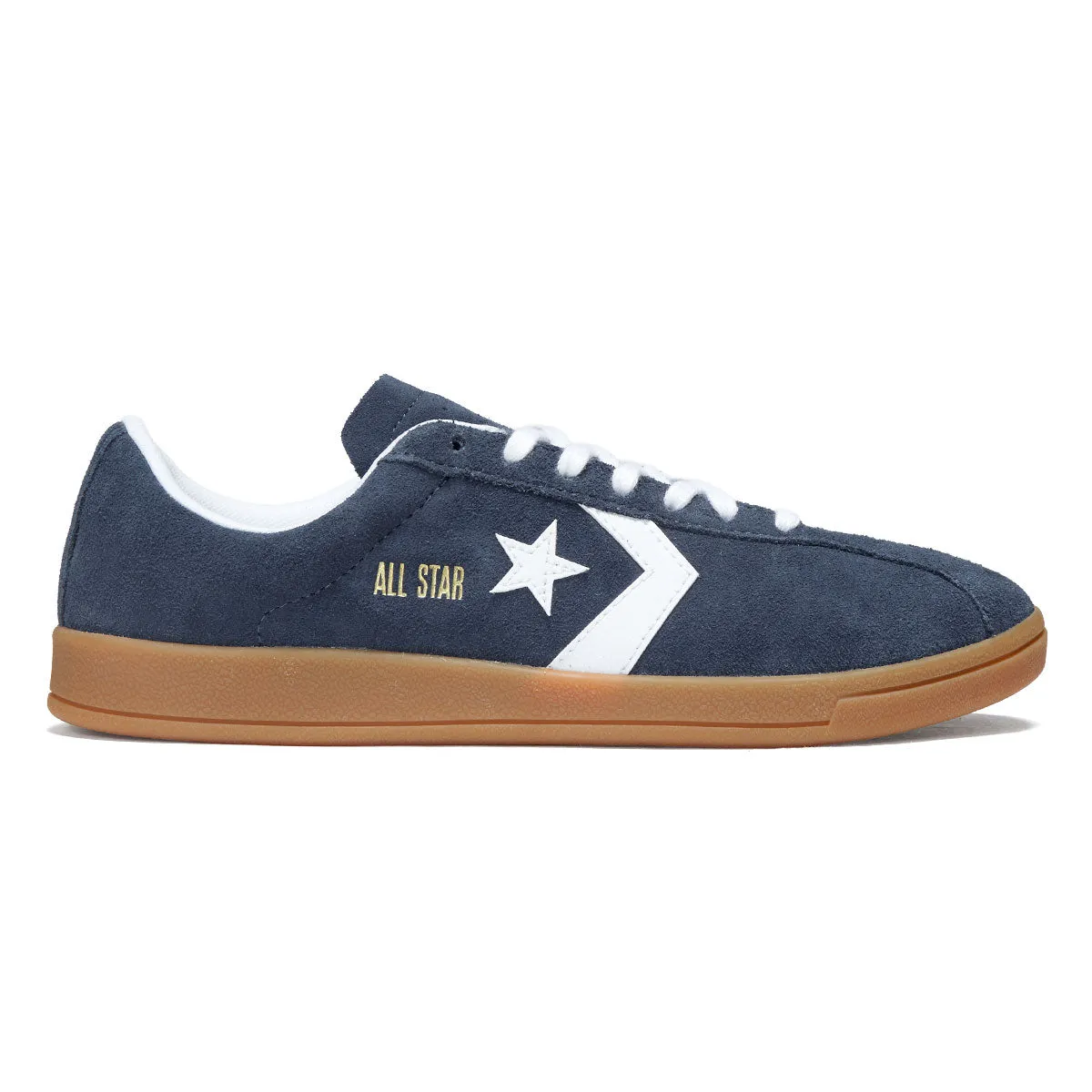 Converse All Star Classic Trainer Suede Ox Shoes - Navy/White/Gum Max Comfort