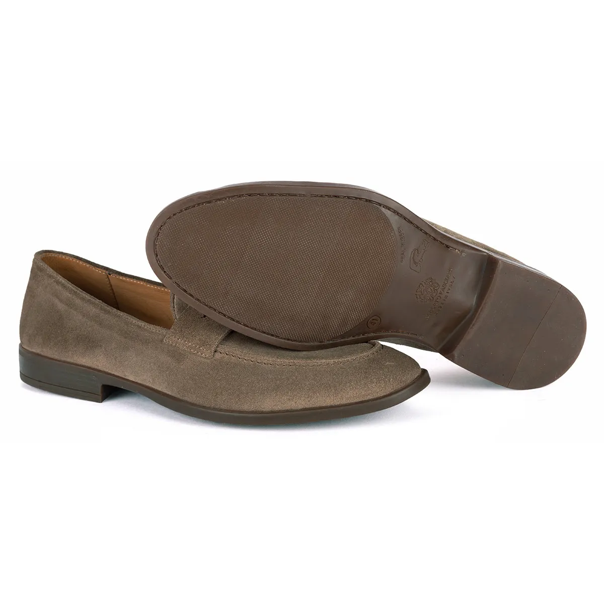 Comfortable Wear Vacation Essential ESSENTIAL JASON 94092<br>Cocco brown loafers