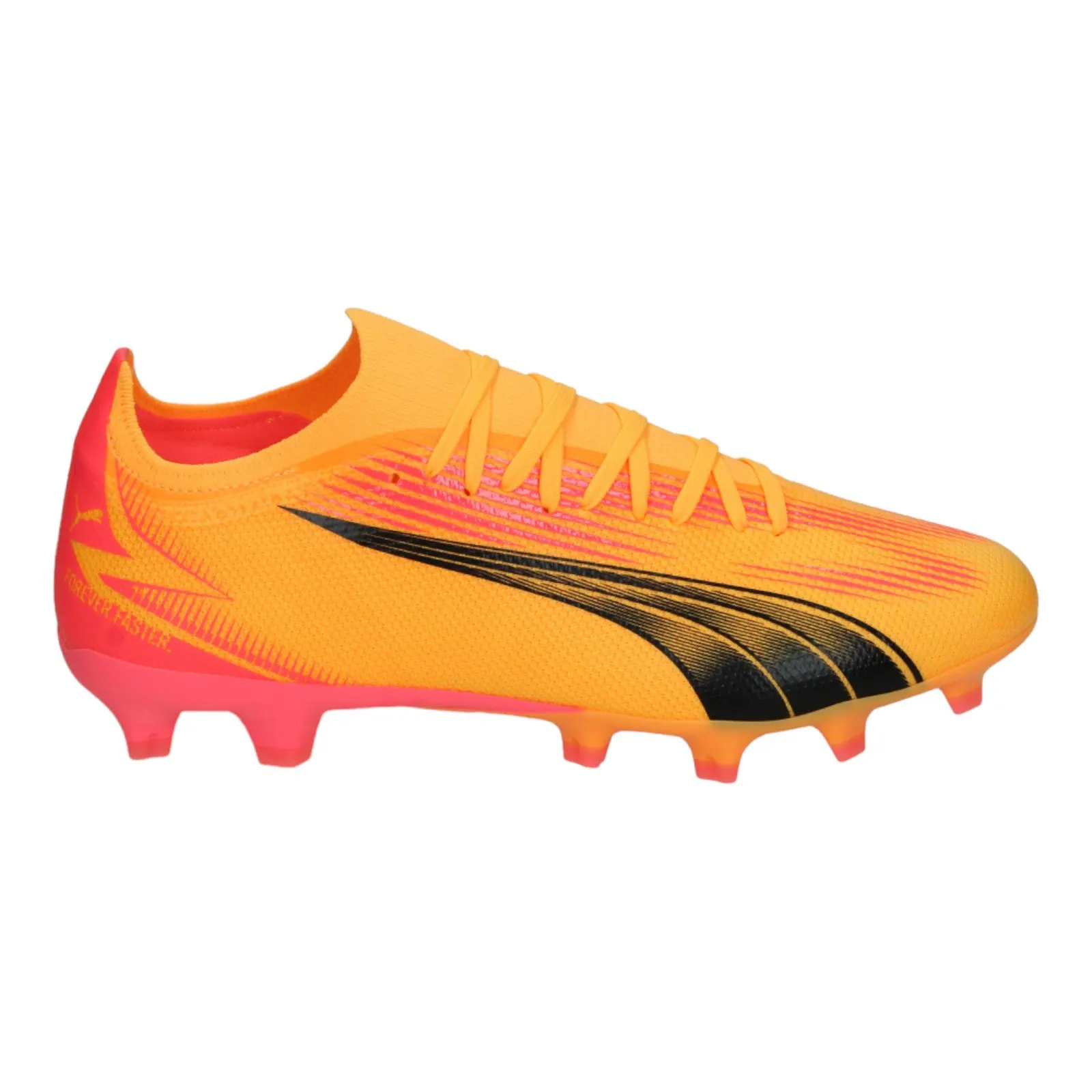 slip-resistant Puma Ultra Match Mens Firm Ground Football Boots