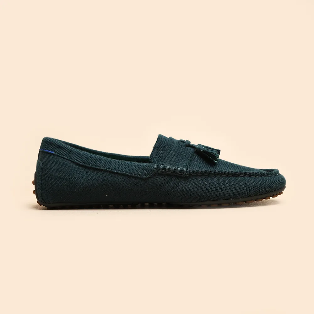 Rothy - The Driving Loafer - Green Step Clear