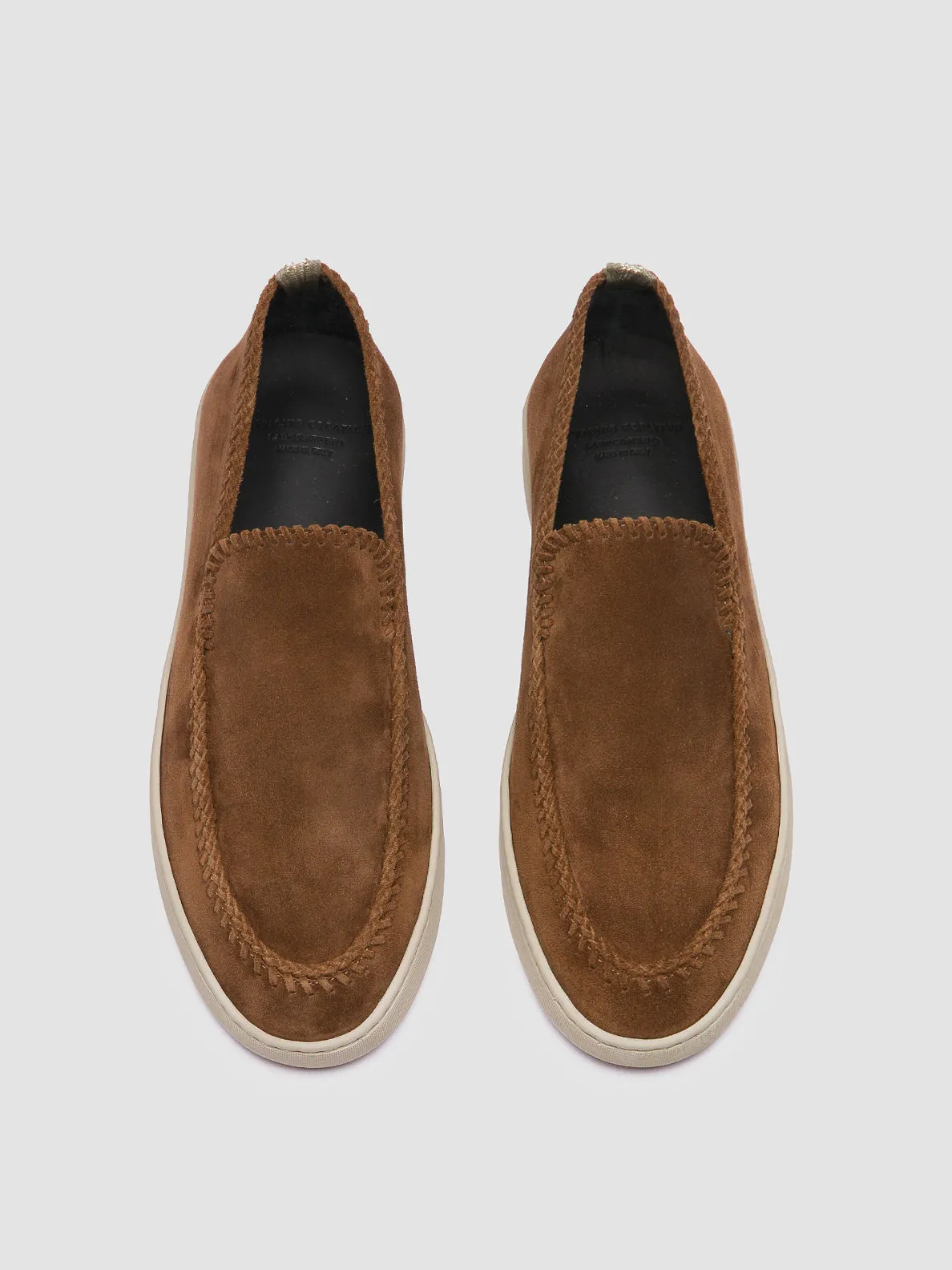 HERBIE 011 - Brown Suede Penny Loafers Date Ready Sophisticated Look