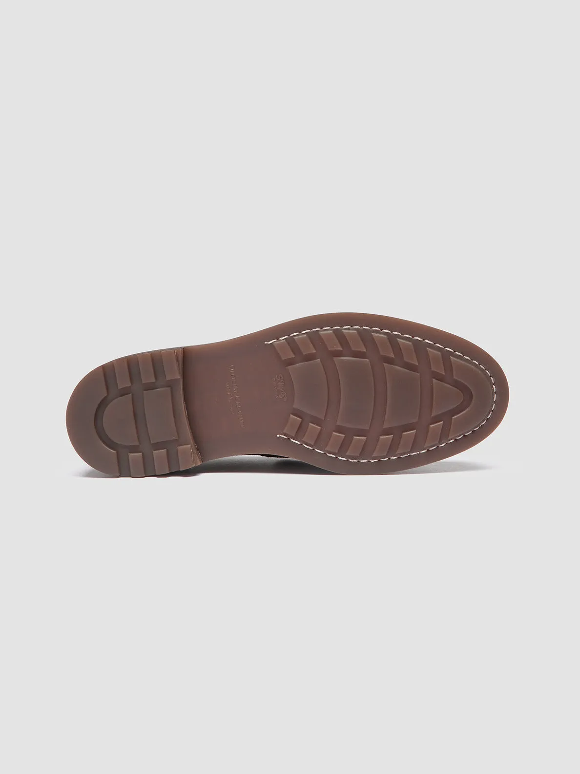 Comfortable Footwear SAX FLEXI 001 - Brown Suede Penny Loafers