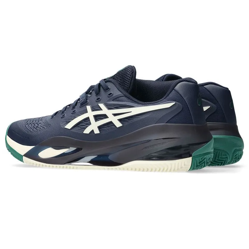 Silent Walk Asics Men's Gel Resolution X Clay Midnight Cream