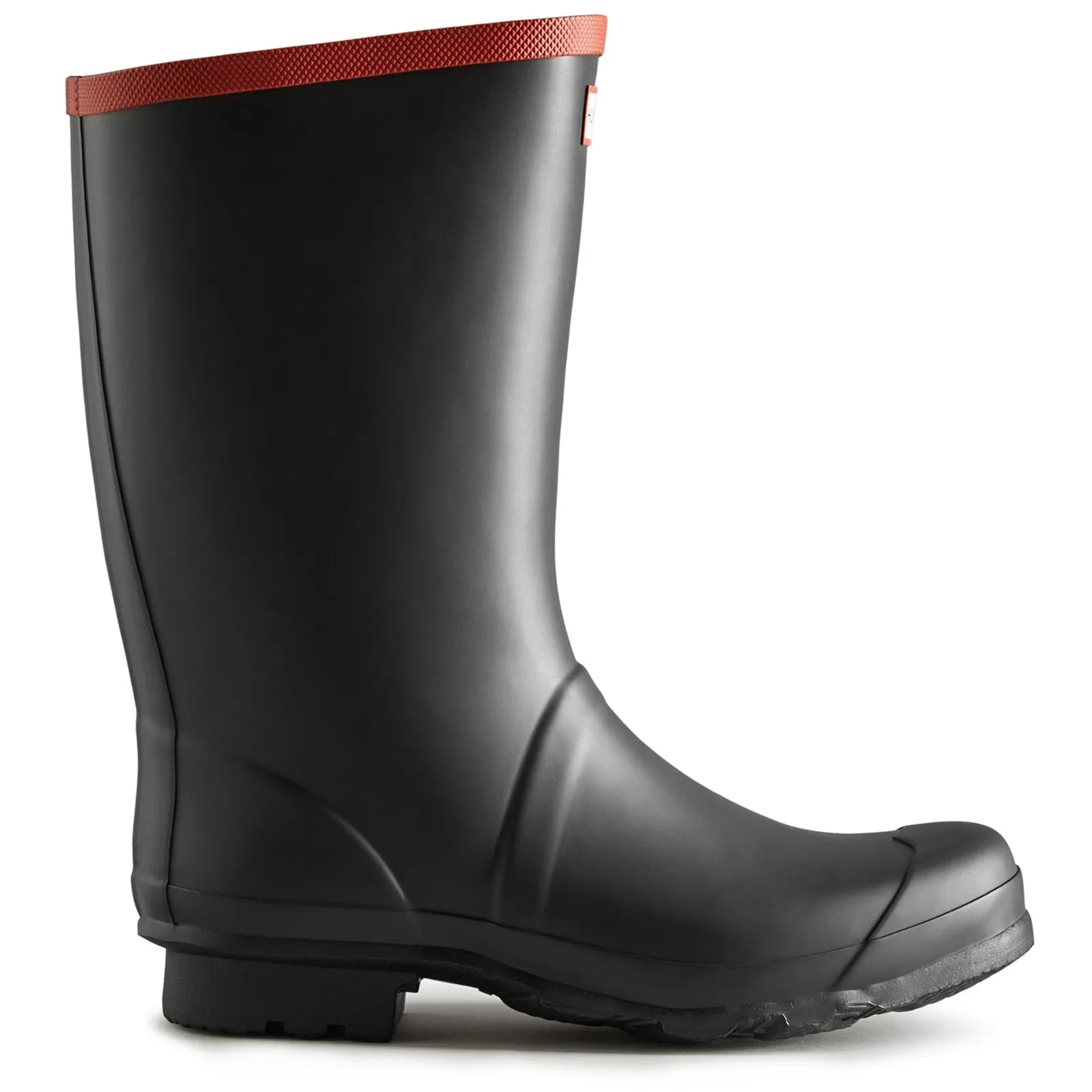 Versatile Ready for the Storm Hunter Unisex Argyll Short Knee Wellington Black