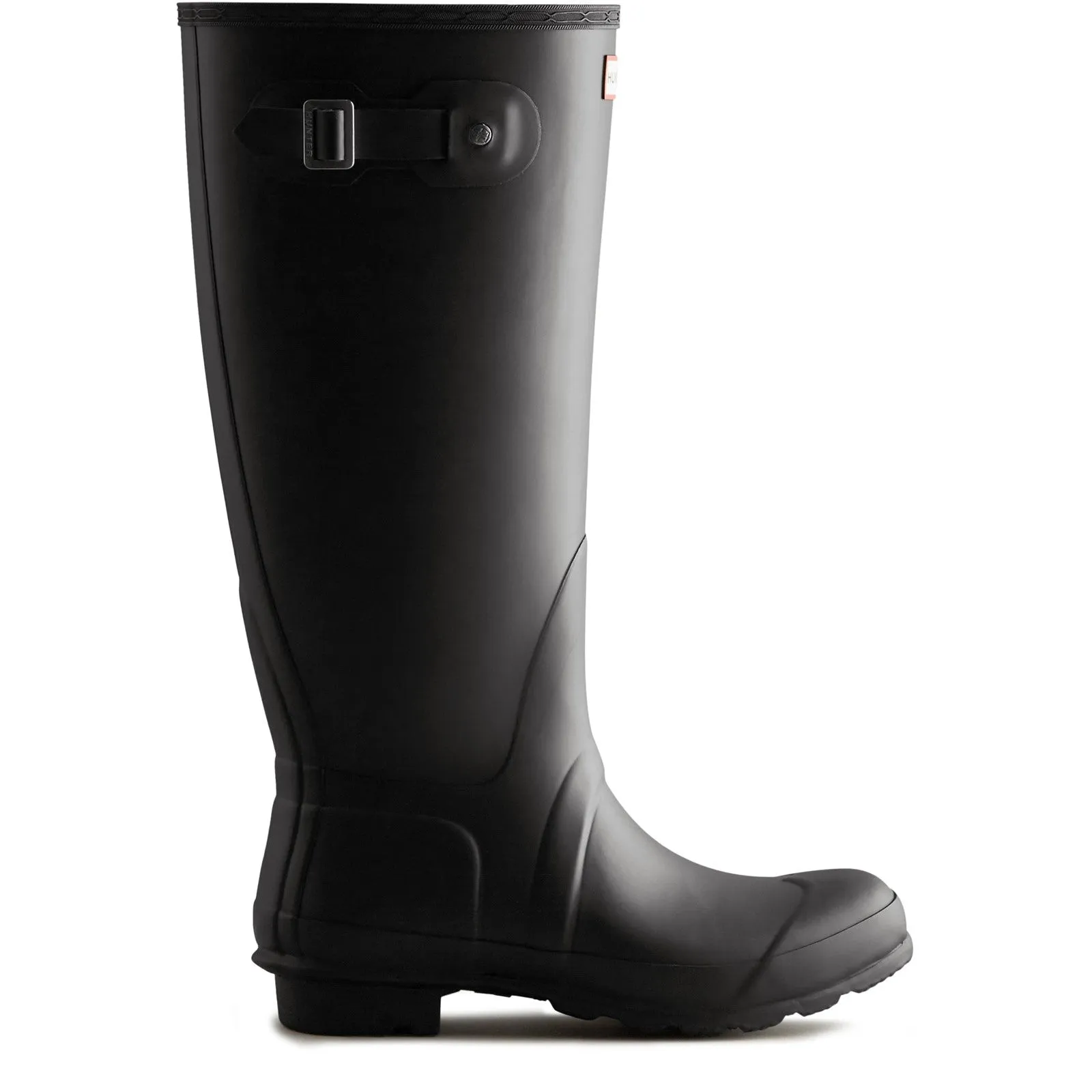 Hunter Womens Original Tall Wide Boot Black Footwear for Storm