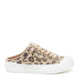 Cheery Leopard Mule Sneaker Block Step day trip