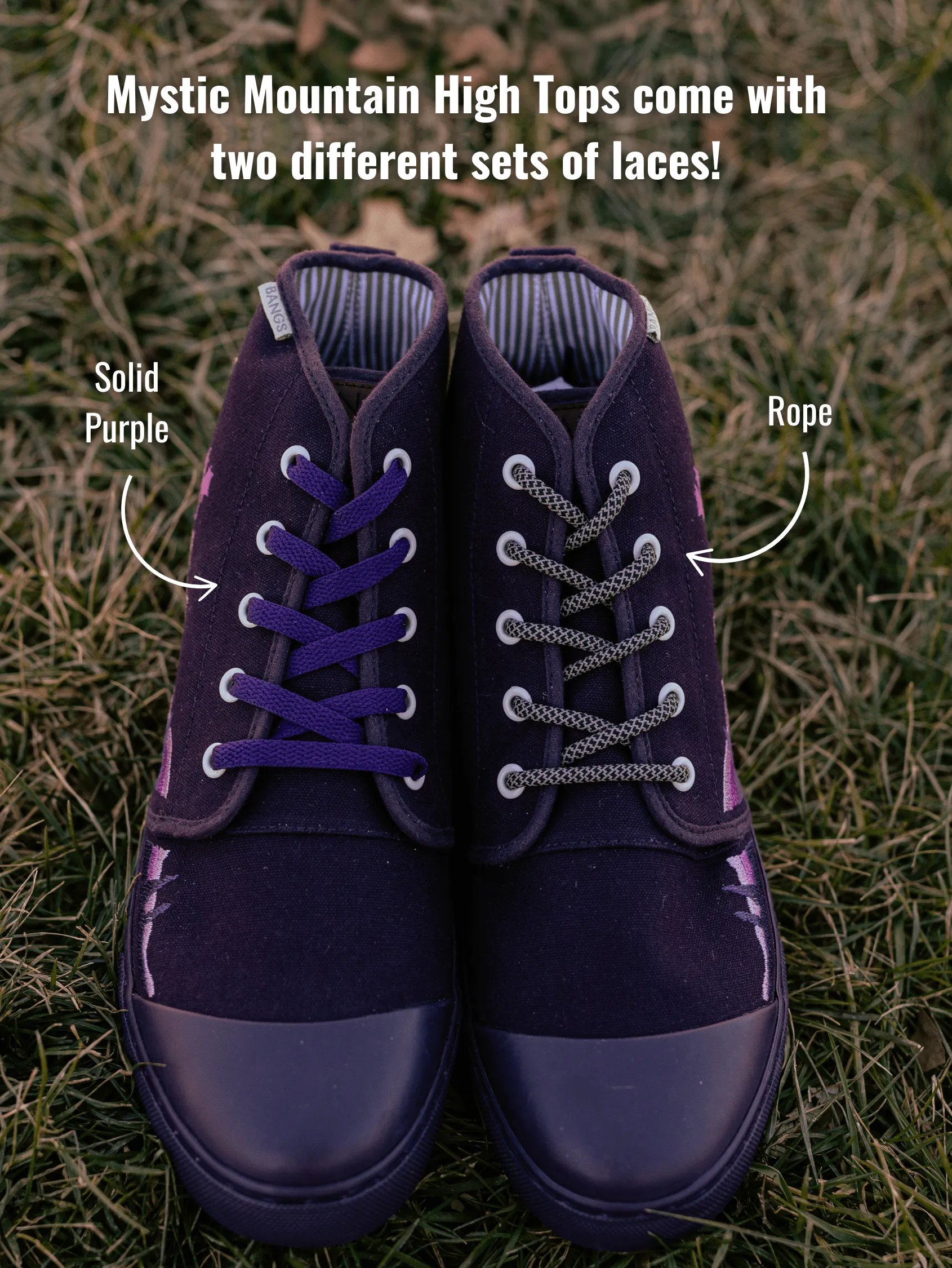 Daily Comfort Anti Sweat Mystic Mountain High Tops