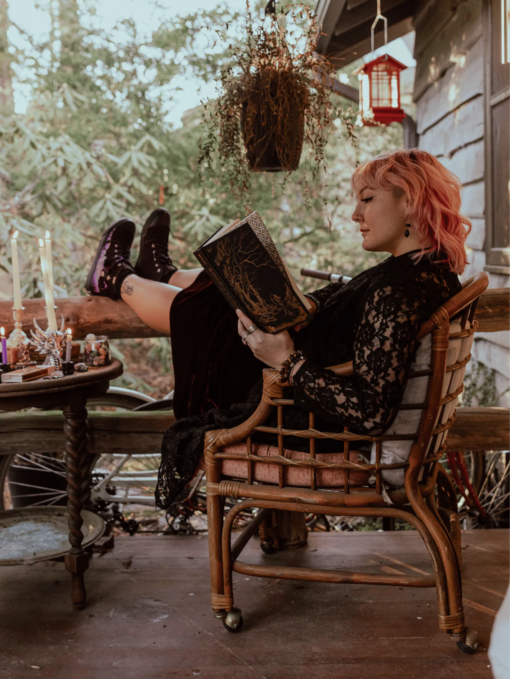 Fashion Go Wedge Heel Mystic Mountain High Tops