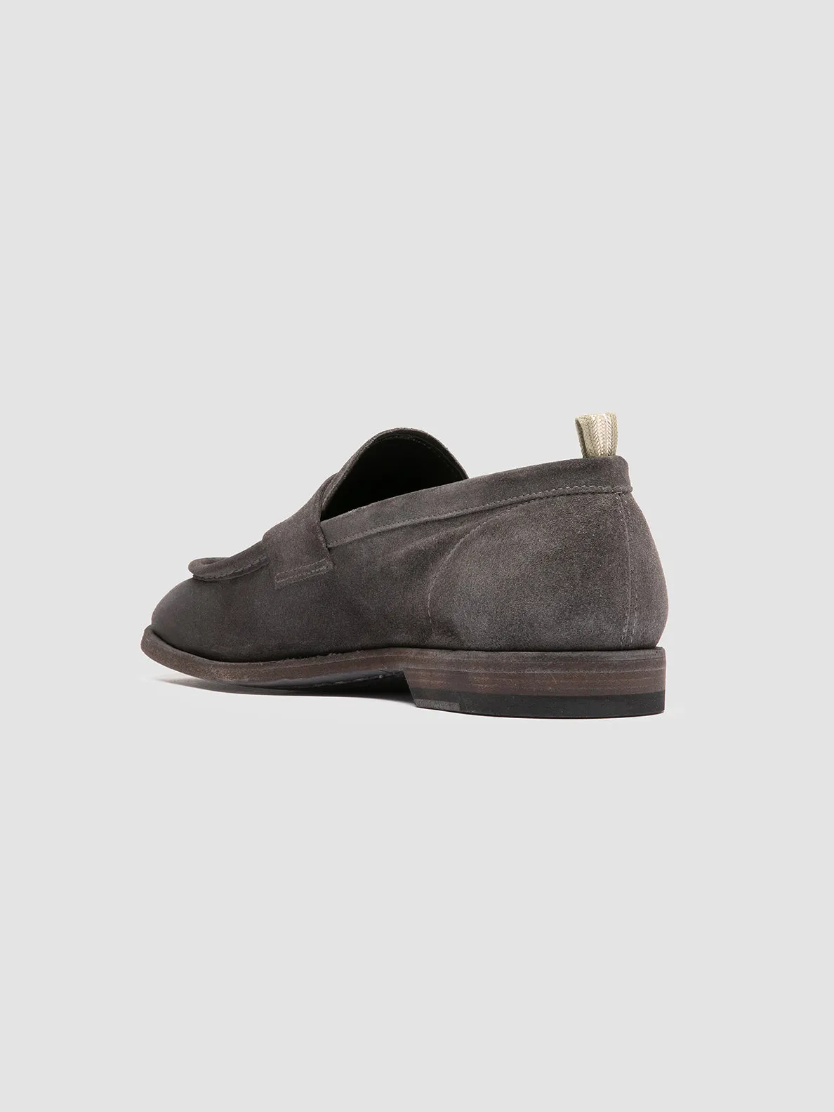 Smart Fit SOUND 001 - Grey Suede Penny Loafers