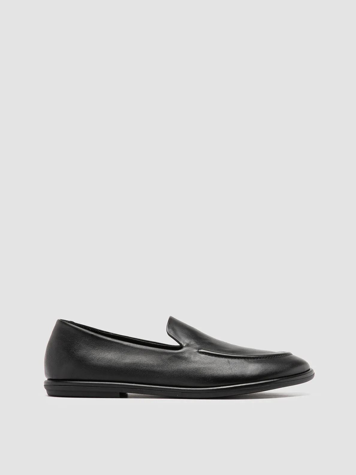 Tassel Loafers MIENNE 101 - Black Leather Loafers