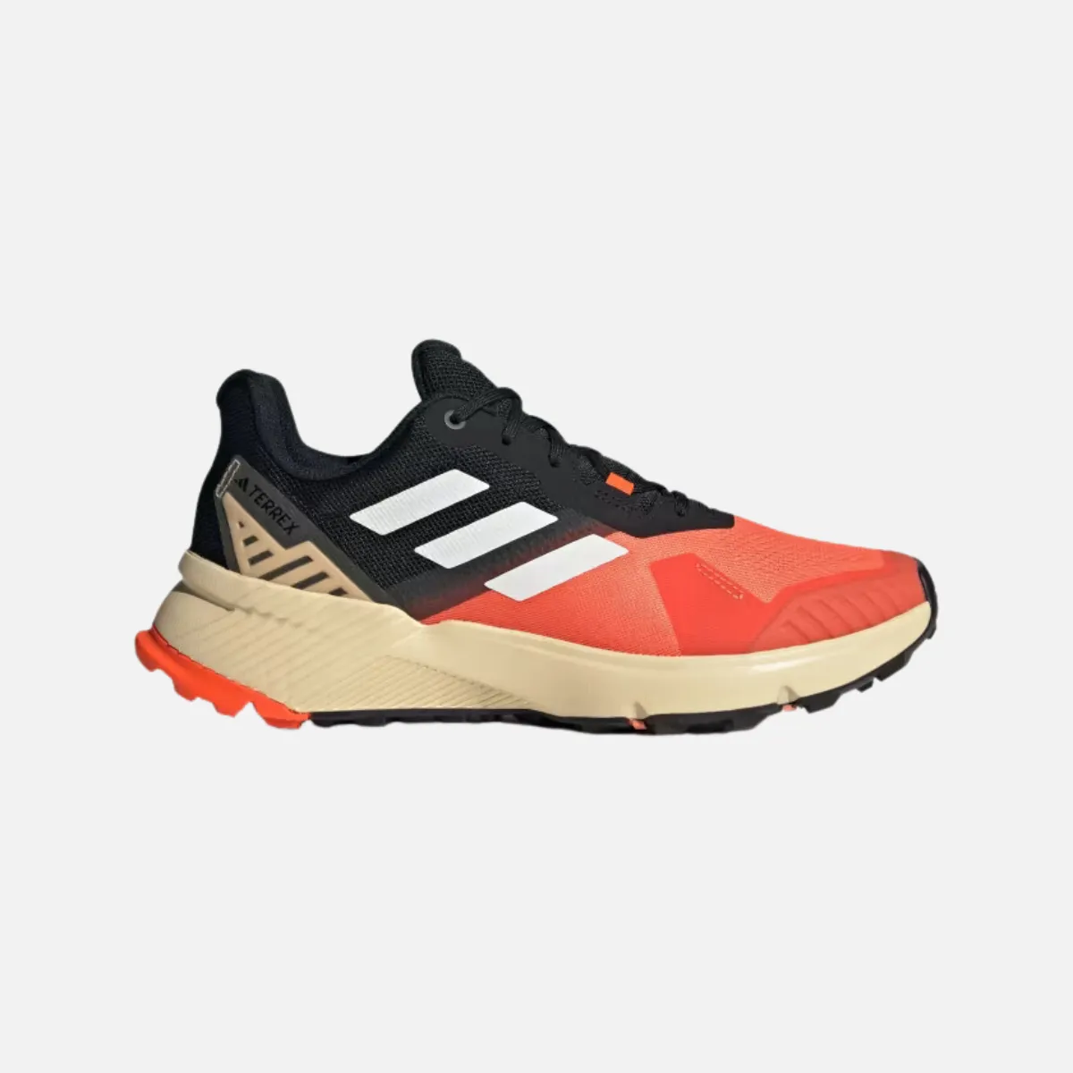 Adidas Terrex Soulstride Trail Men's Running Shoes -Impact Orange/Cloud White/Core Black running for mental health formal - sport