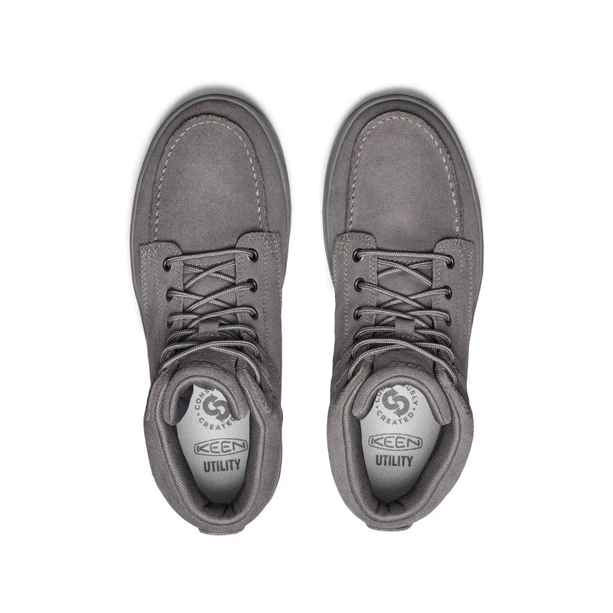 Natural Terrain Secure Walking Boots Men's Gibson Boot (Soft Toe)  |  Steel Grey/Steel Grey