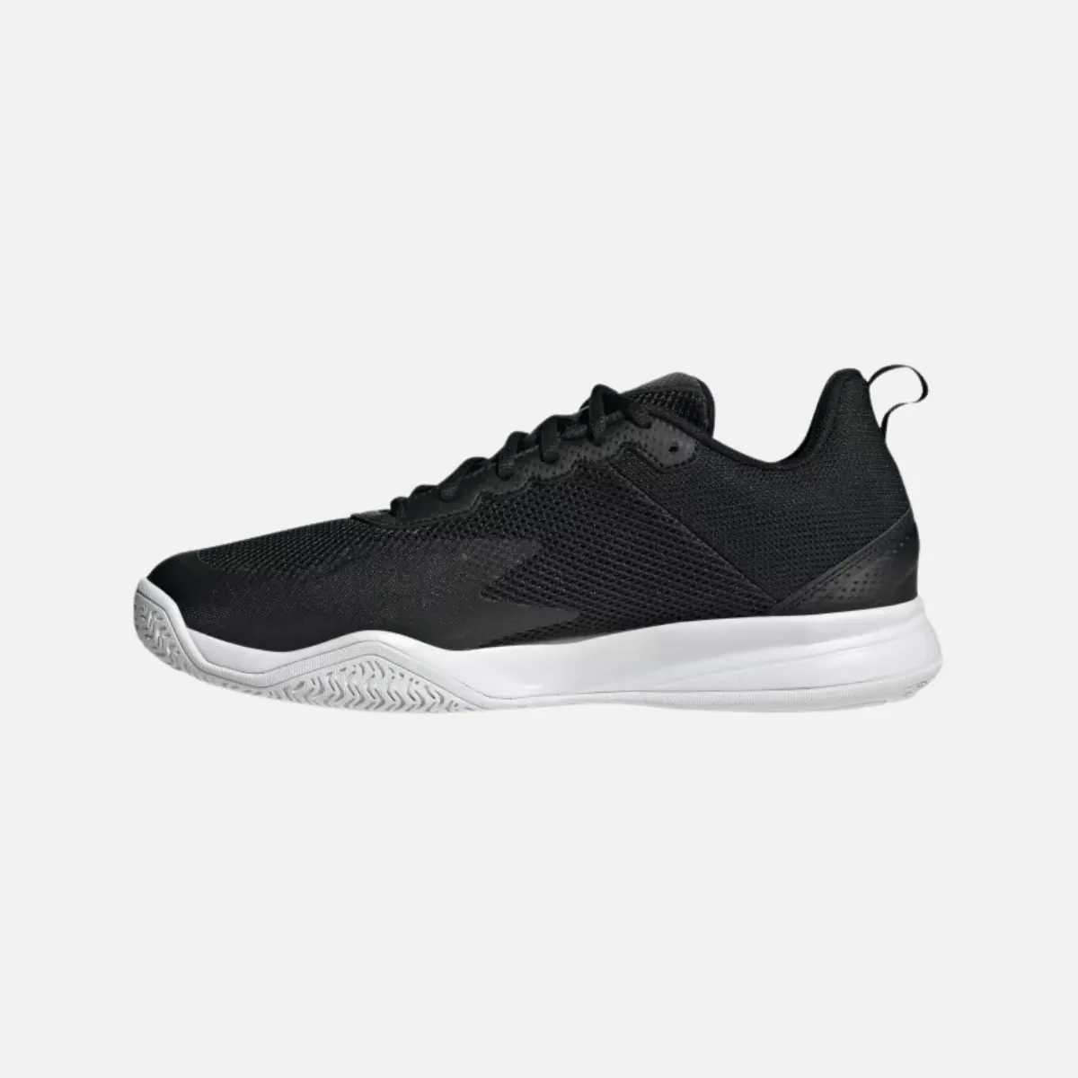Fitness routine Adidas Courtflash Speed Men Tennis Shoes -Core Black/Cloud White/Matte Silver