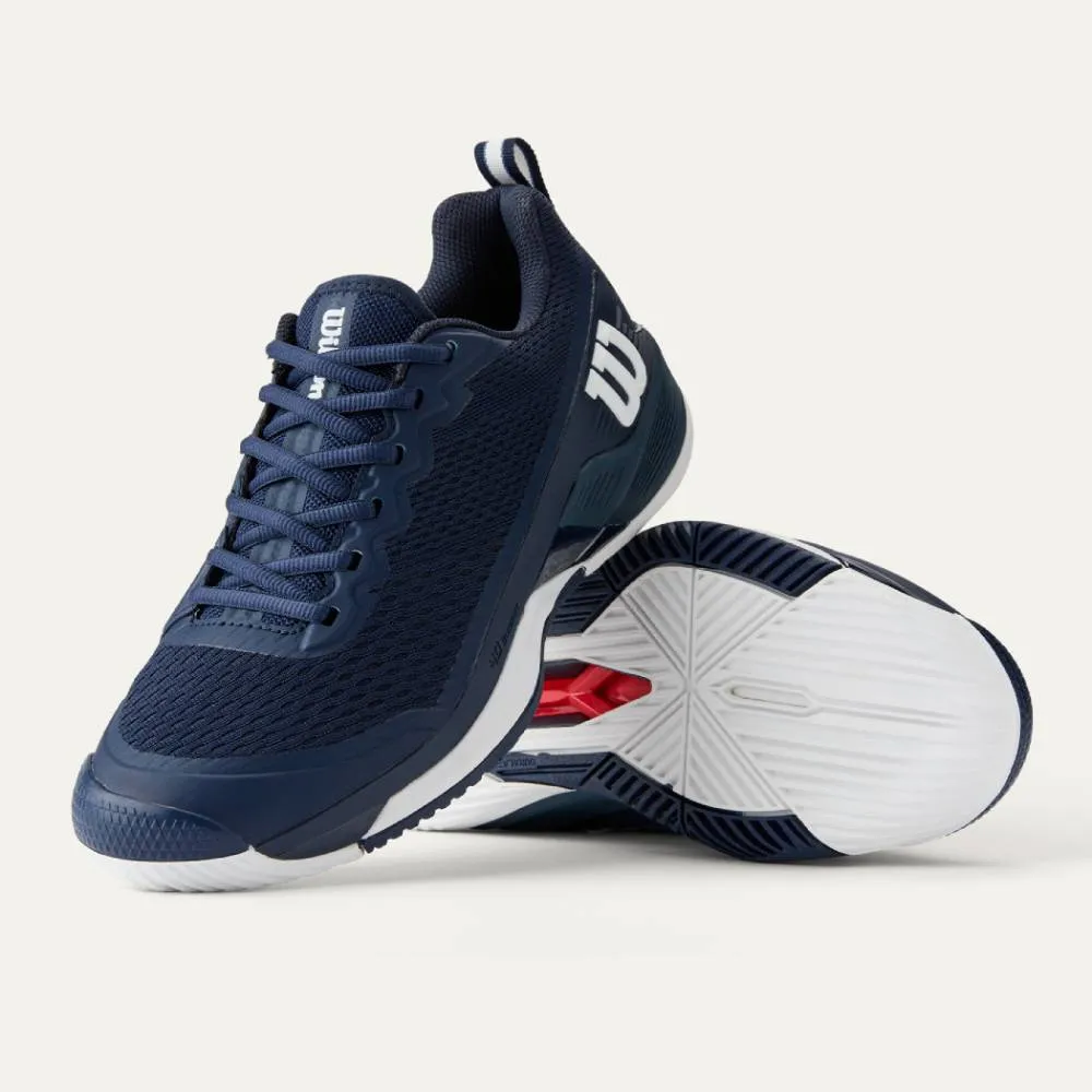 slim fit Fashion Edge Wilson Rush Pro 4.5 Men's Tennis Shoe (Navy Blaze)